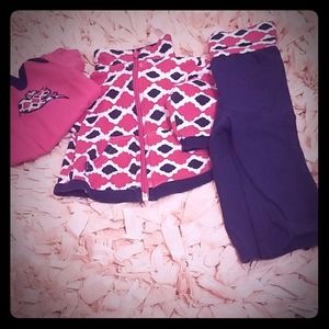 Baby Girls Yoga Pants Set